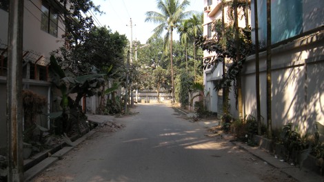 The street on which my uncle lives